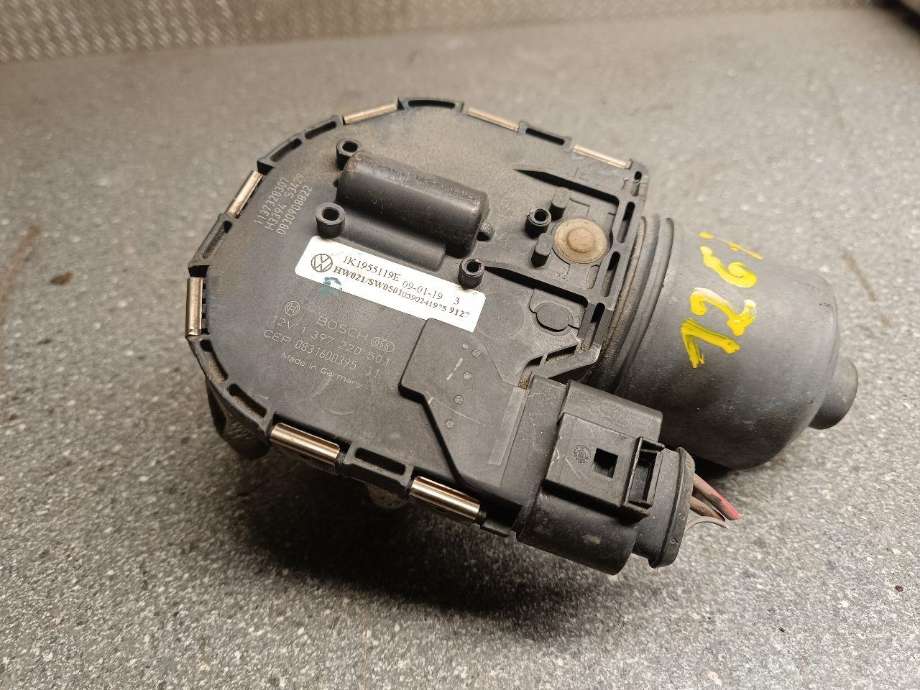 Viskermotor frontrute komplett m/overføring til VW Golf VI 2008-2012  (1K1955119E|1K1995023G|)