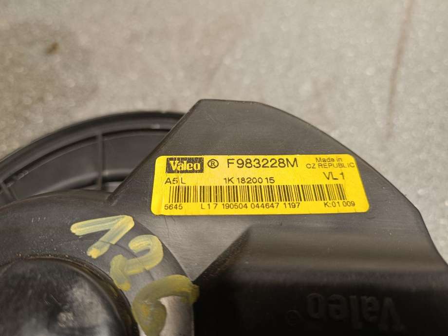 Varmeapparat motor til VW Touran 2003-2006 (Type I, Fase 1)  (1K1820015|)