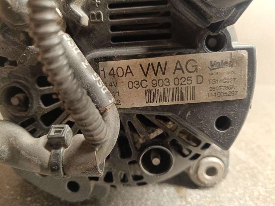 Dynamo diesel til VW Golf VI 2008-2012  (03C903025D|)