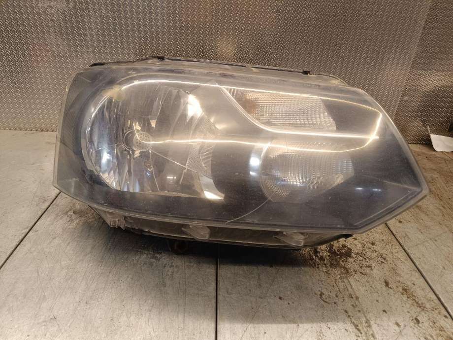 Frontlykt høyre halogen til VW Transporter / Caravelle, 2009-2015 (Fase 2) (T5) (T5) (7E1941016H)