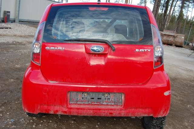 Subaru Justy 2008-2010 (Type IV) , Motorkode: , Girkassekode: 
