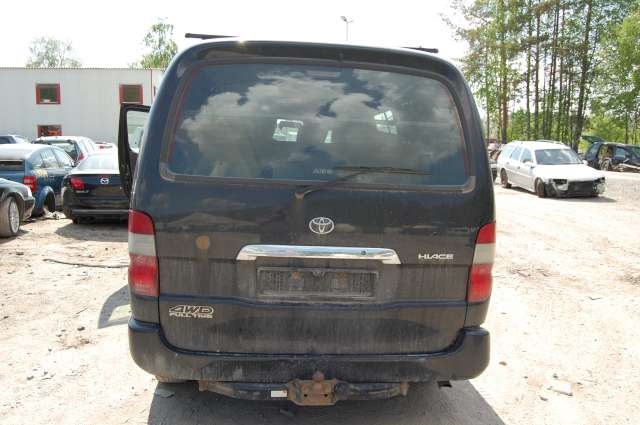 Toyota Hiace 2007-2012 (Fase 3) , Motorkode: , Girkassekode: 