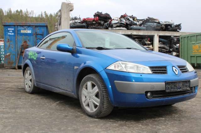 Renault Megane 2003-2005 (Type II, Fase 1) , Motorkode: , Girkassekode: 