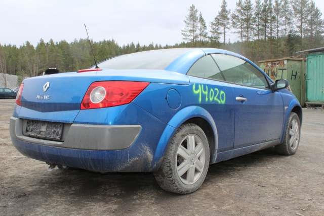 Renault Megane 2003-2005 (Type II, Fase 1) , Motorkode: , Girkassekode: 