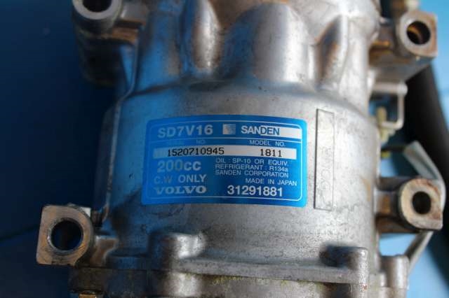 Aircondition kompressor til Volvo C70 2010-2013 (Type II, Fase 2) (SANDEN|31291881|)