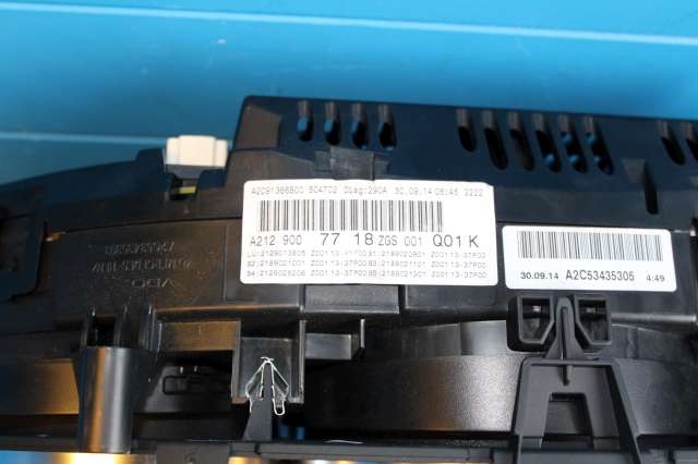 Instrumentpanel til Mercedes E-Klasse 2013-2016 (Fase 2) (W212) (W212) (A212 900 77 18|)