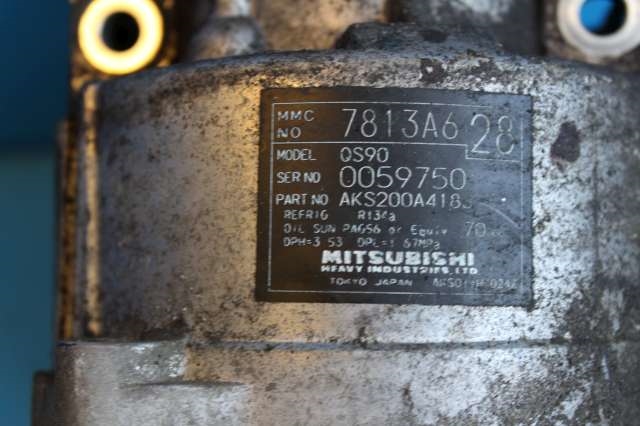 Aircondition kompressor til Mitsubishi Outlander 2012-2015 (Type III, Fase 1)  (MITSUBISHI|AKS200A418J|)