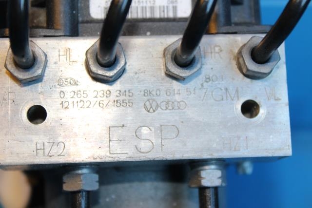 ABS motor til Audi A4 2007-2014 (Type IV) (B8) (B8) (AUDI|8K0907379CK|0265239345|)