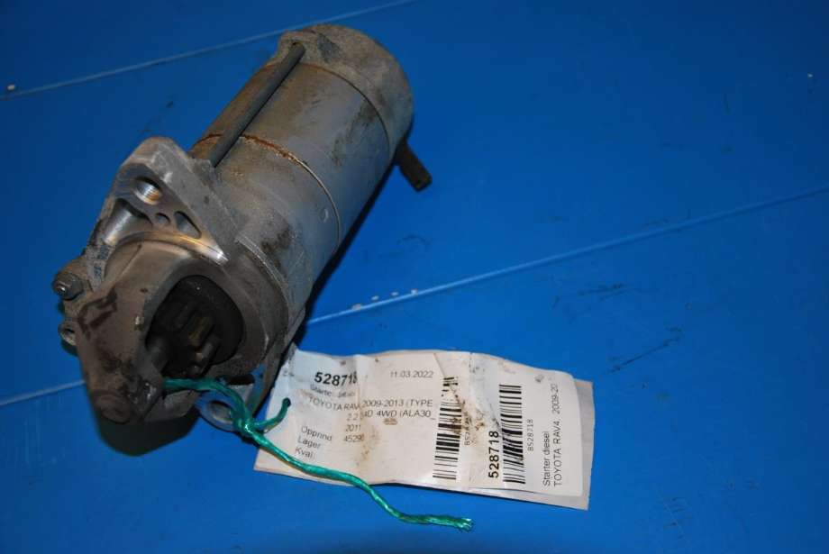Starter diesel til Toyota RAV4 2009-2013 (Type III, Fase 2)  