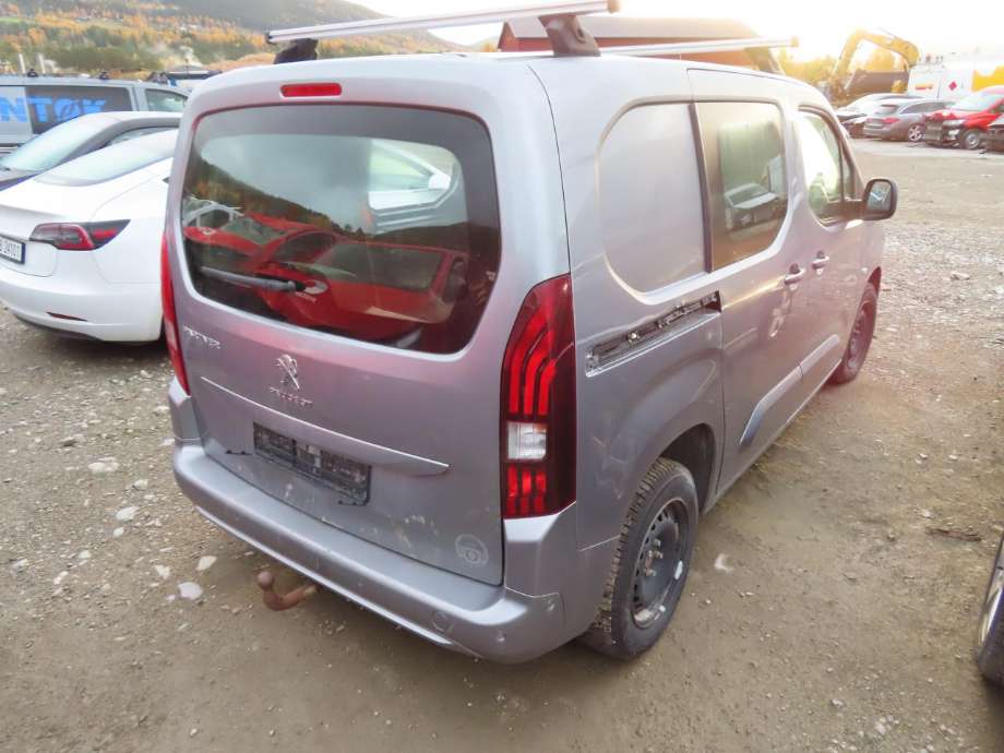 Peugeot Partner 2019-->> (Type III) delebil , Motorkode: YH01, Girkassekode: 