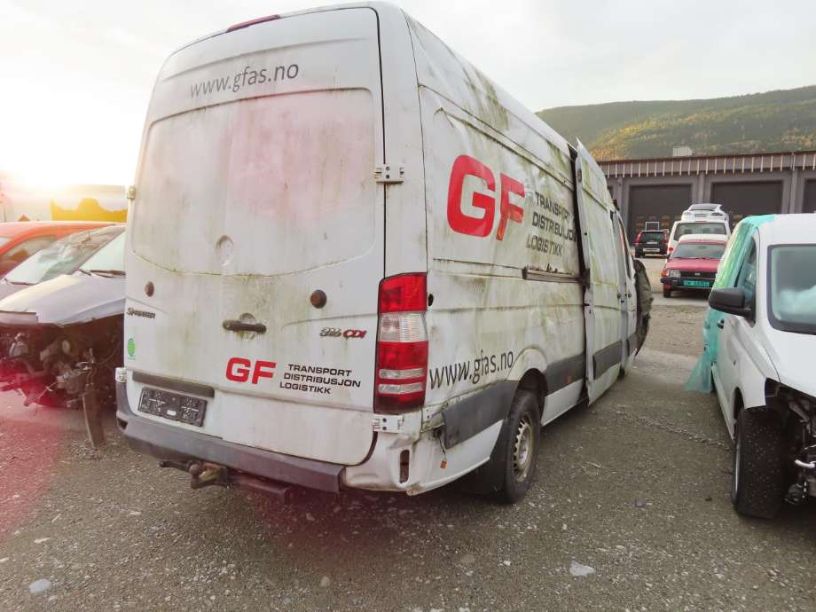 Mercedes Sprinter 2013-2018 (Fase 2) (906) delebil , Motorkode: 651912, Girkassekode: 