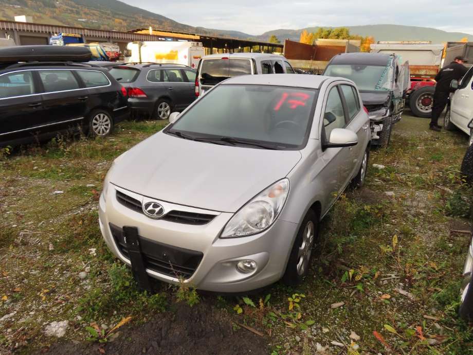 Hyundai i20, 2009-2014 (Type I)  delebil , Motorkode: G4FA-5