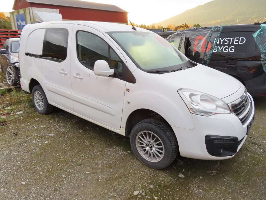 Peugeot Partner 2015-2019 (Type II, Fase 2) delebil , Motorkode: BH02, Girkassekode: 