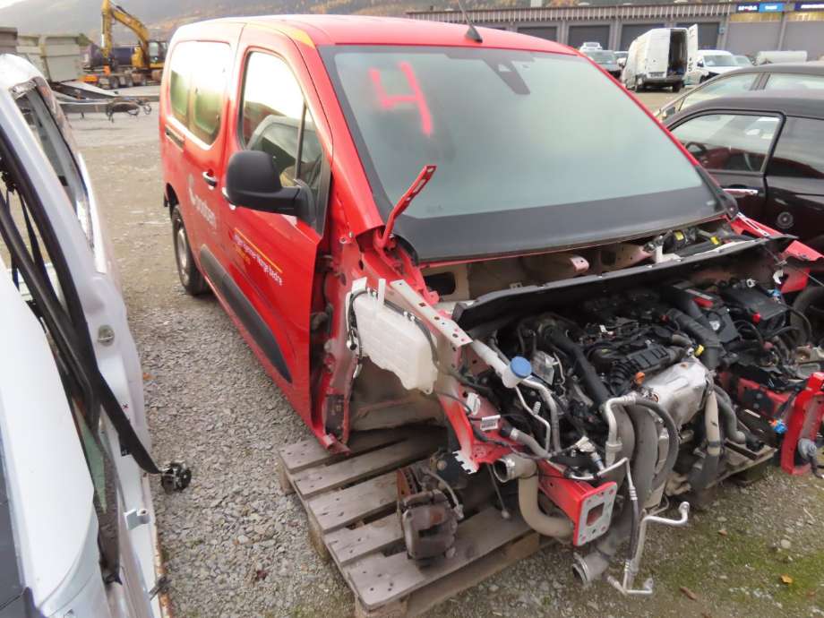 Peugeot Partner 2019-->> (Type III) delebil , Motorkode: YH01, Girkassekode: 