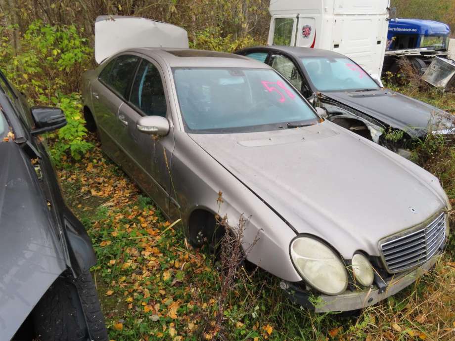 Mercedes E-Klasse 2002-2006 (Fase 1) (W211) delebil , Motorkode: 646 961, Girkassekode: 