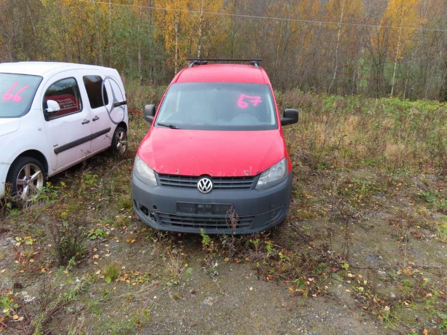 VW Caddy, 2010-2015 (Type III, Fase 2)  delebil , Motorkode: CAY