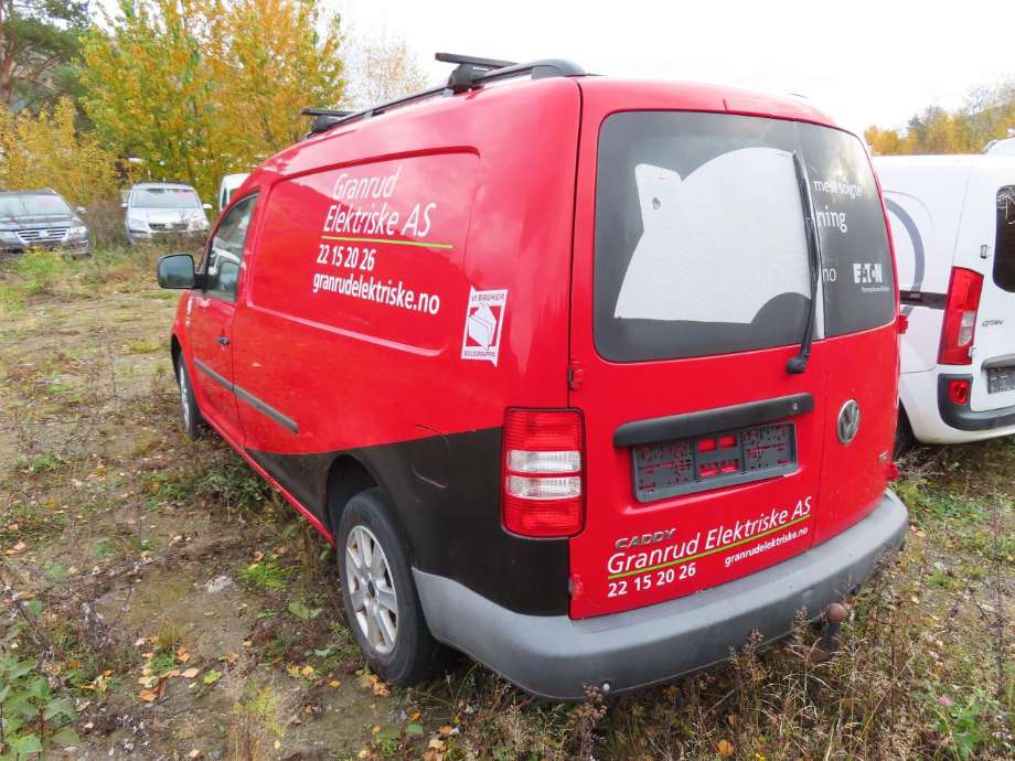 VW Caddy 2010-2015 (Type III, Fase 2) delebil , Motorkode: CAY, Girkassekode: 