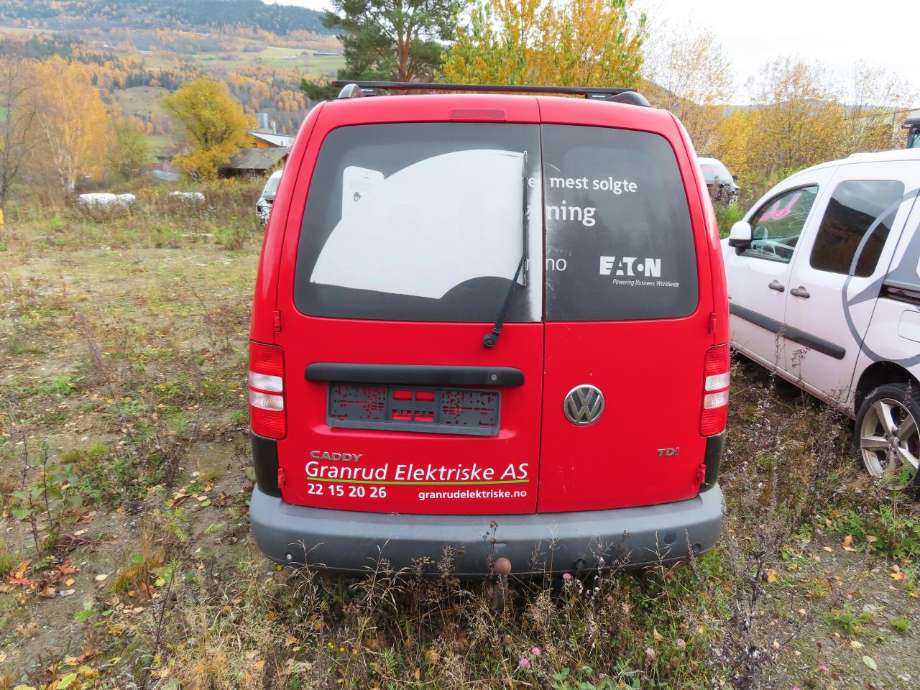 VW Caddy 2010-2015 (Type III, Fase 2) delebil , Motorkode: CAY, Girkassekode: 