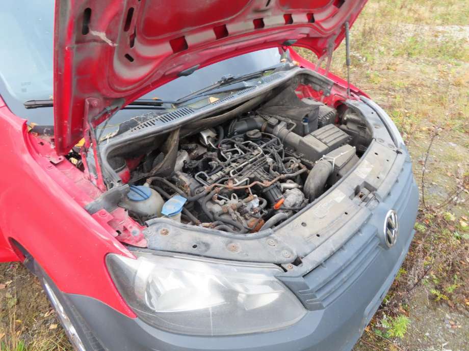 VW Caddy 2010-2015 (Type III, Fase 2) delebil , Motorkode: CAY, Girkassekode: 
