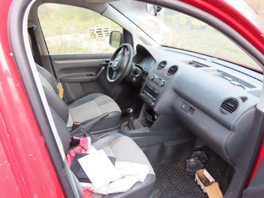 VW Caddy 2010-2015 (Type III, Fase 2) delebil , Motorkode: CAY, Girkassekode: 