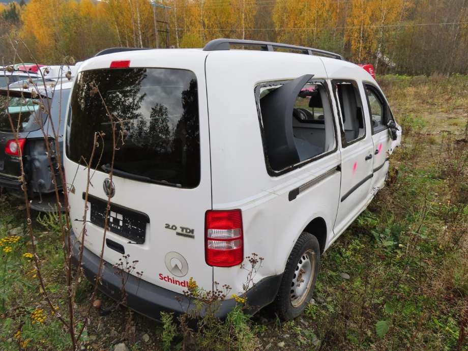 VW Caddy 2015-2020 (Type III, Fase 3) delebil , Motorkode: CFH, Girkassekode: 