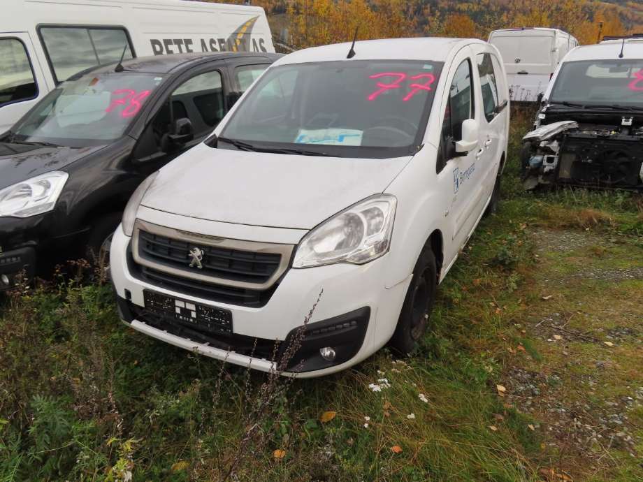 Peugeot Partner, 2015-2019 (Type II, Fase 2)  delebil , Motorkode: Y51