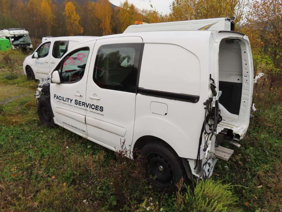 Peugeot Partner 2015-2019 (Type II, Fase 2) delebil , Motorkode: BH02, Girkassekode: 