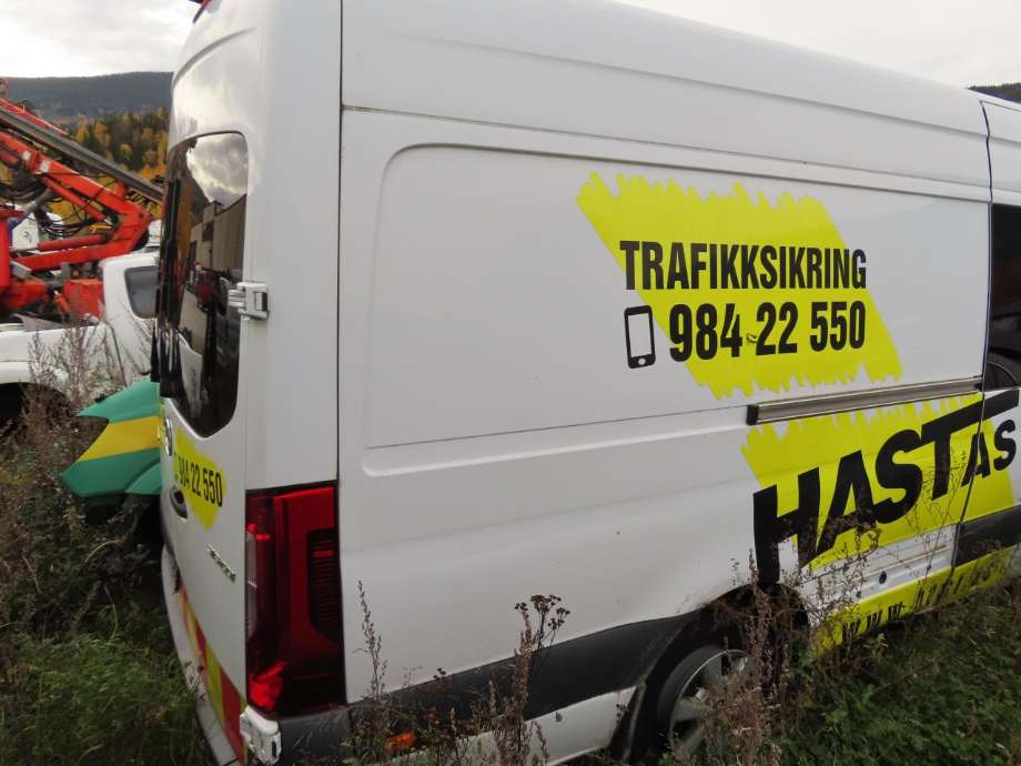 Mercedes Sprinter 2018-->> (907/910) delebil , Motorkode: 651, Girkassekode: 