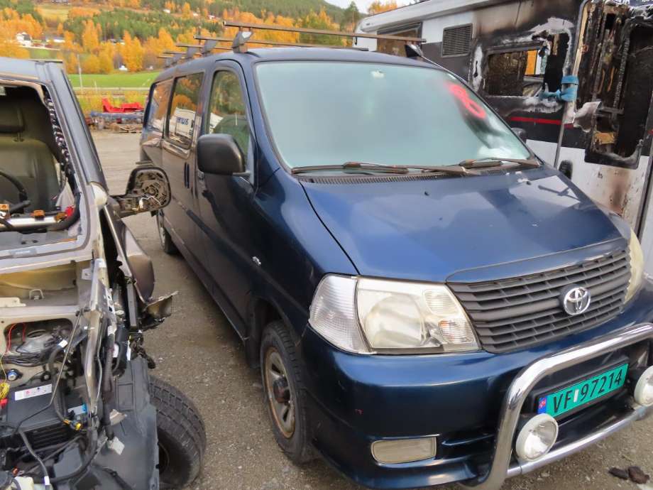 Toyota Hiace, 2007-2012 (Fase 3)  delebil 