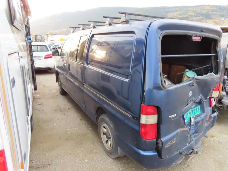 Toyota Hiace 2007-2012 (Fase 3) delebil , Motorkode: , Girkassekode: 