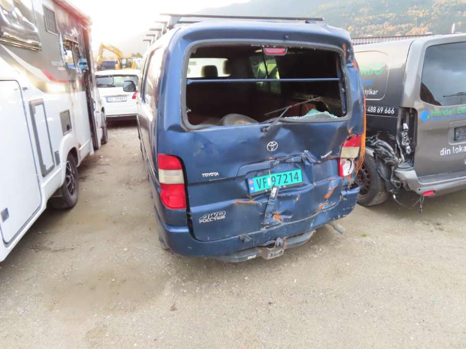 Toyota Hiace 2007-2012 (Fase 3) delebil , Motorkode: , Girkassekode: 