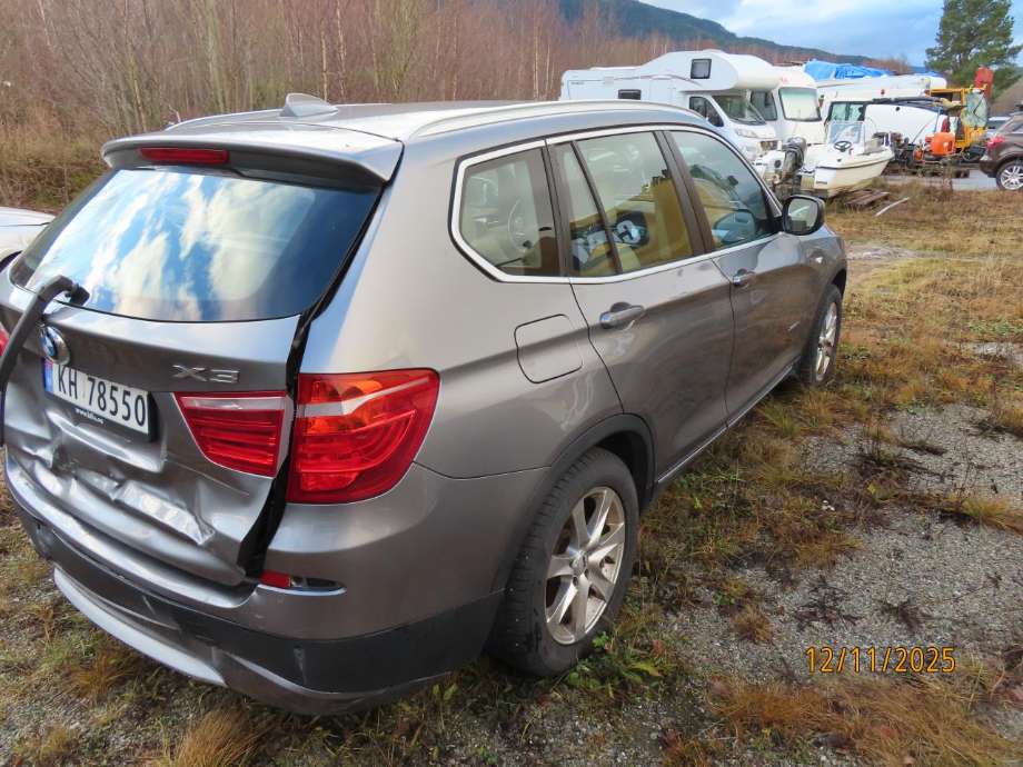BMW X3 2010-2017 (F25) delebil , Motorkode: N47D20C, Girkassekode: 