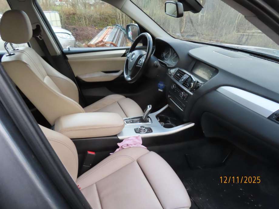 BMW X3 2010-2017 (F25) delebil , Motorkode: N47D20C, Girkassekode: 