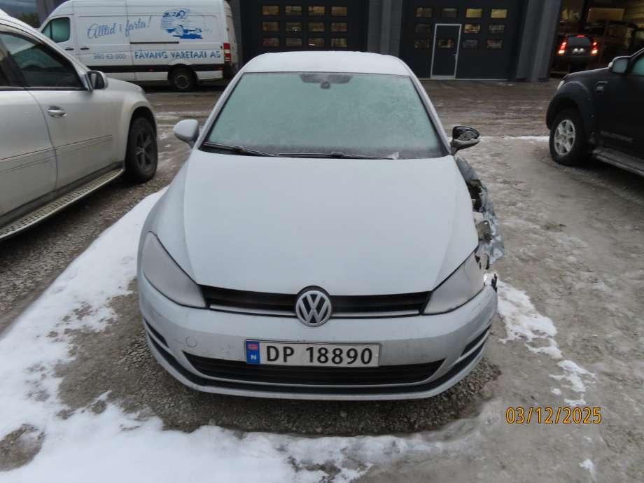 VW Golf VII, 2012-2017 (Fase 1)  delebil , Motorkode: CLH