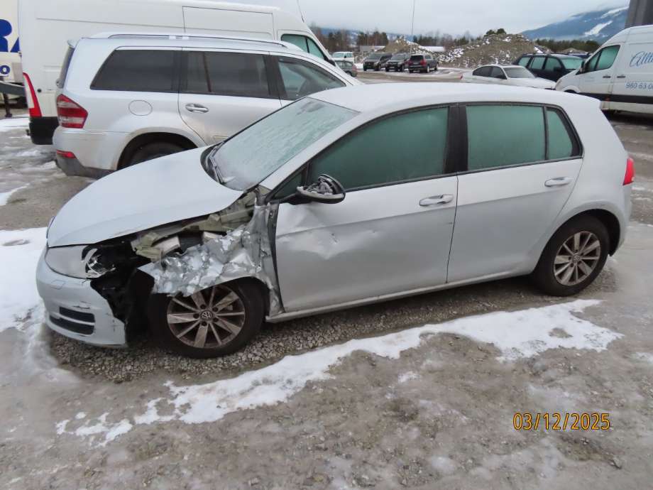 VW Golf VII 2012-2017 (Fase 1) delebil , Motorkode: CLH, Girkassekode: 