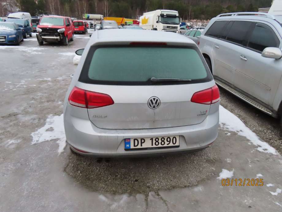 VW Golf VII 2012-2017 (Fase 1) delebil , Motorkode: CLH, Girkassekode: 