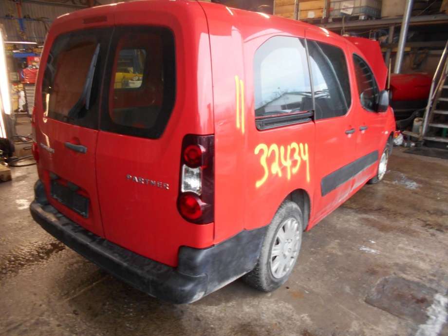 Peugeot Partner, 2008-2015 (Type II, Fase 1)  delebil , Motorkode: 9HX