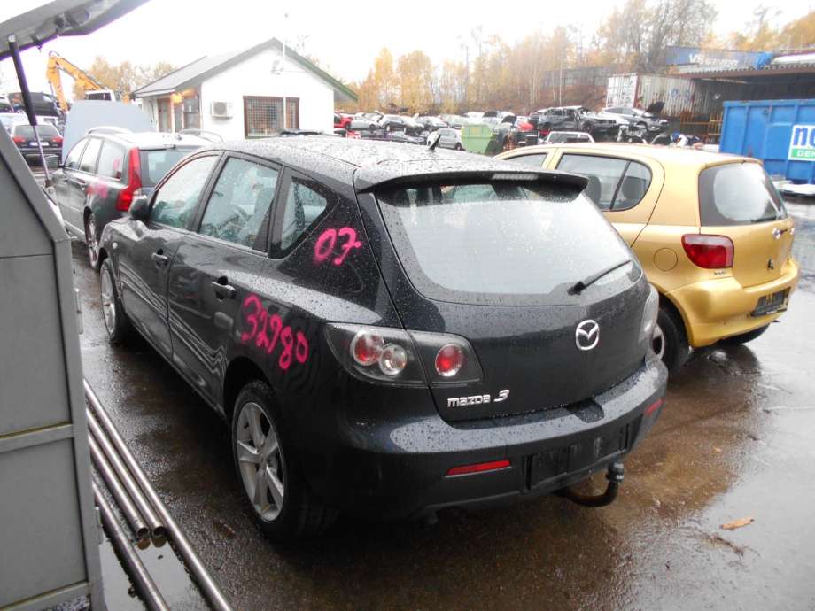 Mazda 3 2006-2009 (Type I, Fase 2) , Motorkode: Y6, Girkassekode: 