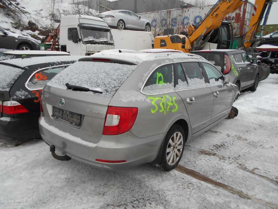Škoda Superb, 2008-2015 (Type II)  delebil , Motorkode: CFF