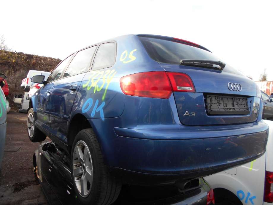 Audi A3 2003-2008 (Type II, Fase 1) , Motorkode: BLP, Girkassekode: 