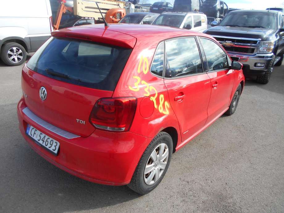 VW Polo 2009-2014 (Type V, Fase 1) , Motorkode: CAY, Girkassekode: 