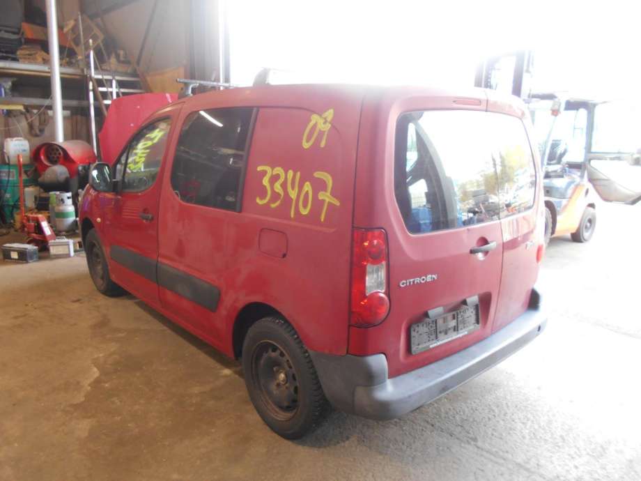 Citroën Berlingo 2008-2015 (Type II, Fase 1) delebil , Motorkode: 9H02 / 9HT, Girkassekode: 