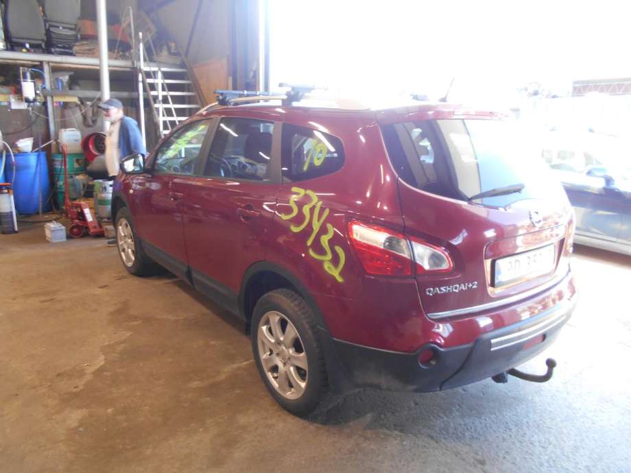 Nissan Qashqai 2010-2014 (Type I, Fase 2) delebil , Motorkode: M9R, Girkassekode: 