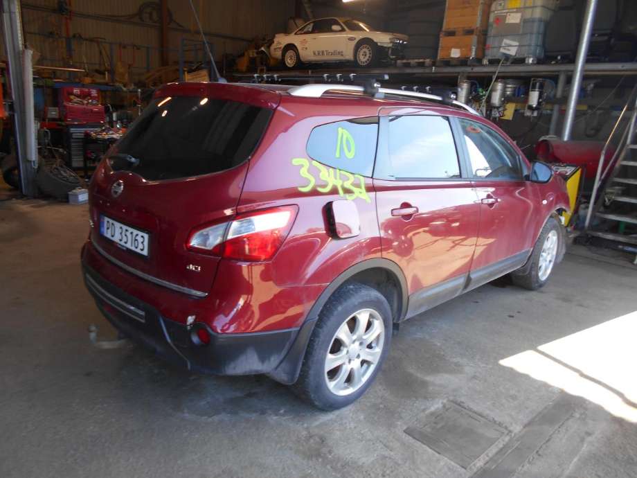 Nissan Qashqai 2010-2014 (Type I, Fase 2) delebil , Motorkode: M9R, Girkassekode: 