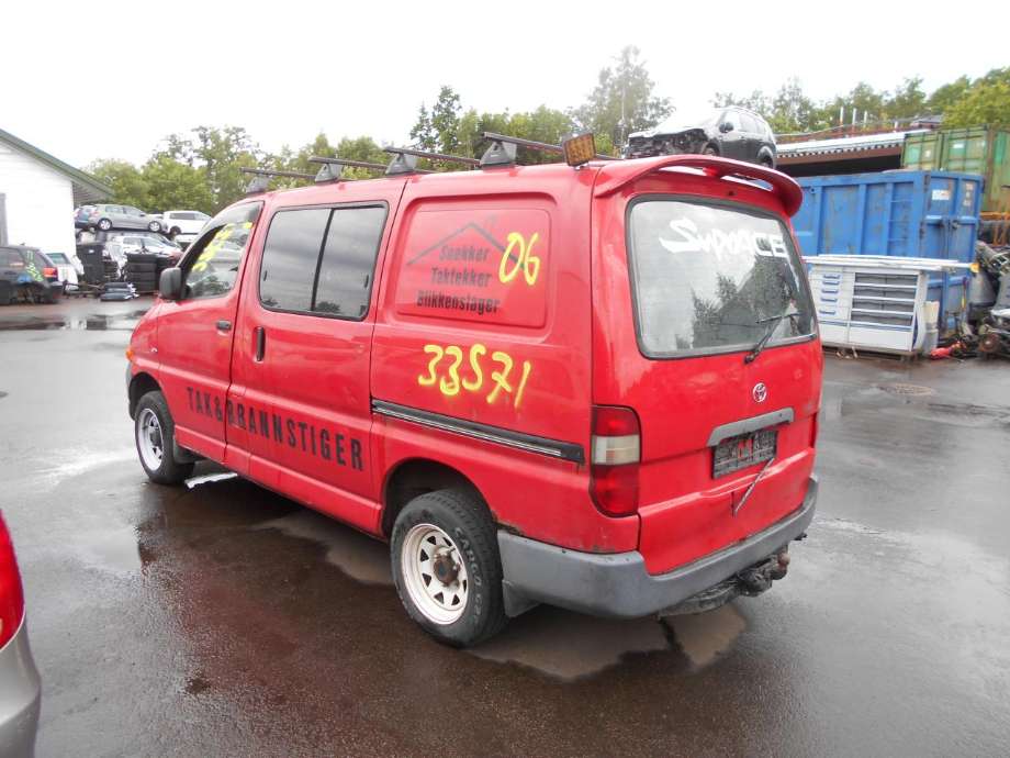 Toyota Hiace 2001-2006 (Fase 2) delebil , Motorkode: 2KD-FTV, Girkassekode: 
