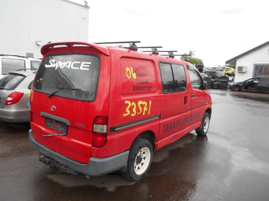 Toyota Hiace 2001-2006 (Fase 2) delebil , Motorkode: 2KD-FTV, Girkassekode: 