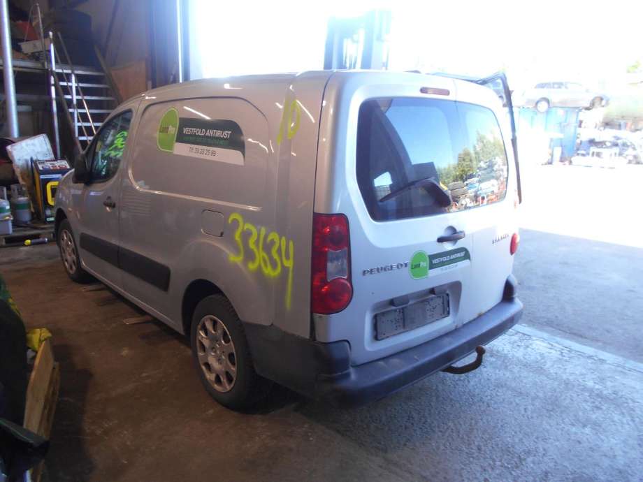 Peugeot Partner, 2008-2015 (Type II, Fase 1) delebil , Motorkode: 9HX