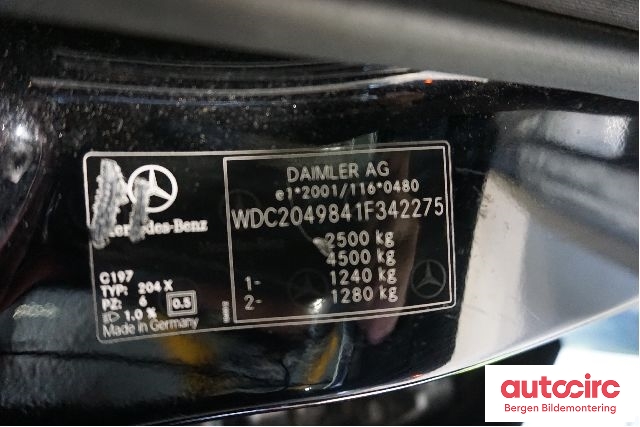 Mercedes GLK 2008-2015 (X204) (X204), Motorkode: OM651.912, Girkassekode: 