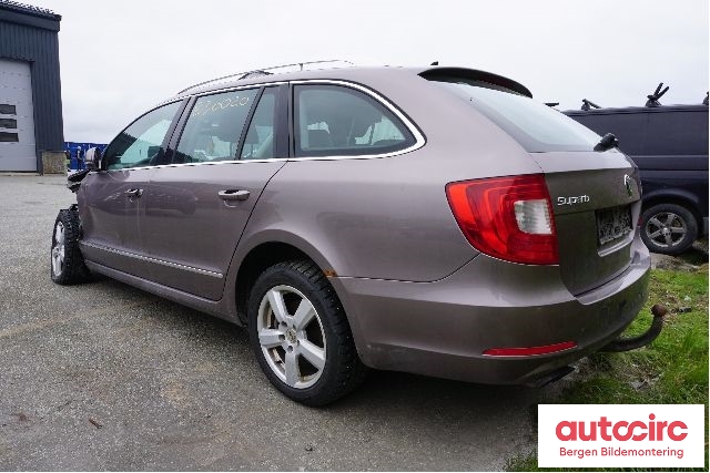 Škoda Superb 2008-2015 (Type II) , Motorkode: CFFB, Girkassekode: MTZ