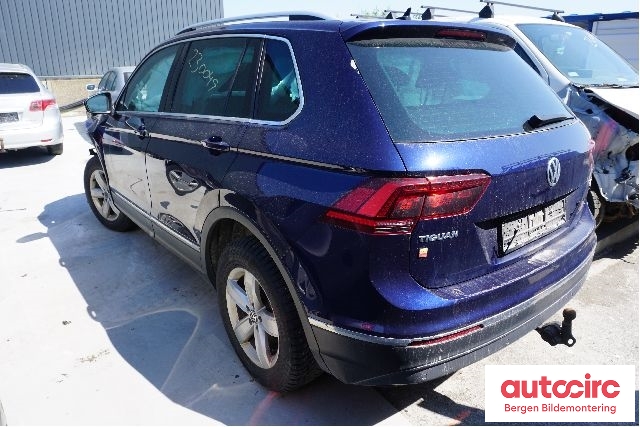 VW Tiguan 2016-2020 (Type II, Fase 1) , Motorkode: DFHA, Girkassekode:
